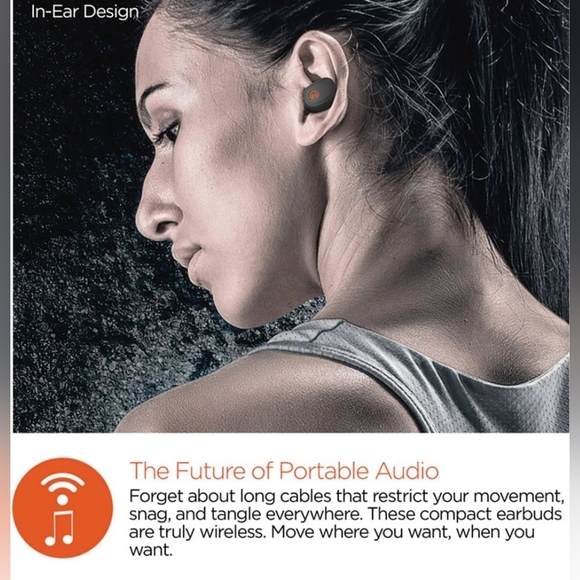 HyperGear Sport True Wireless Bluetooth Earbuds with Noise-Cancelling Microphone - Picture 5 of 11